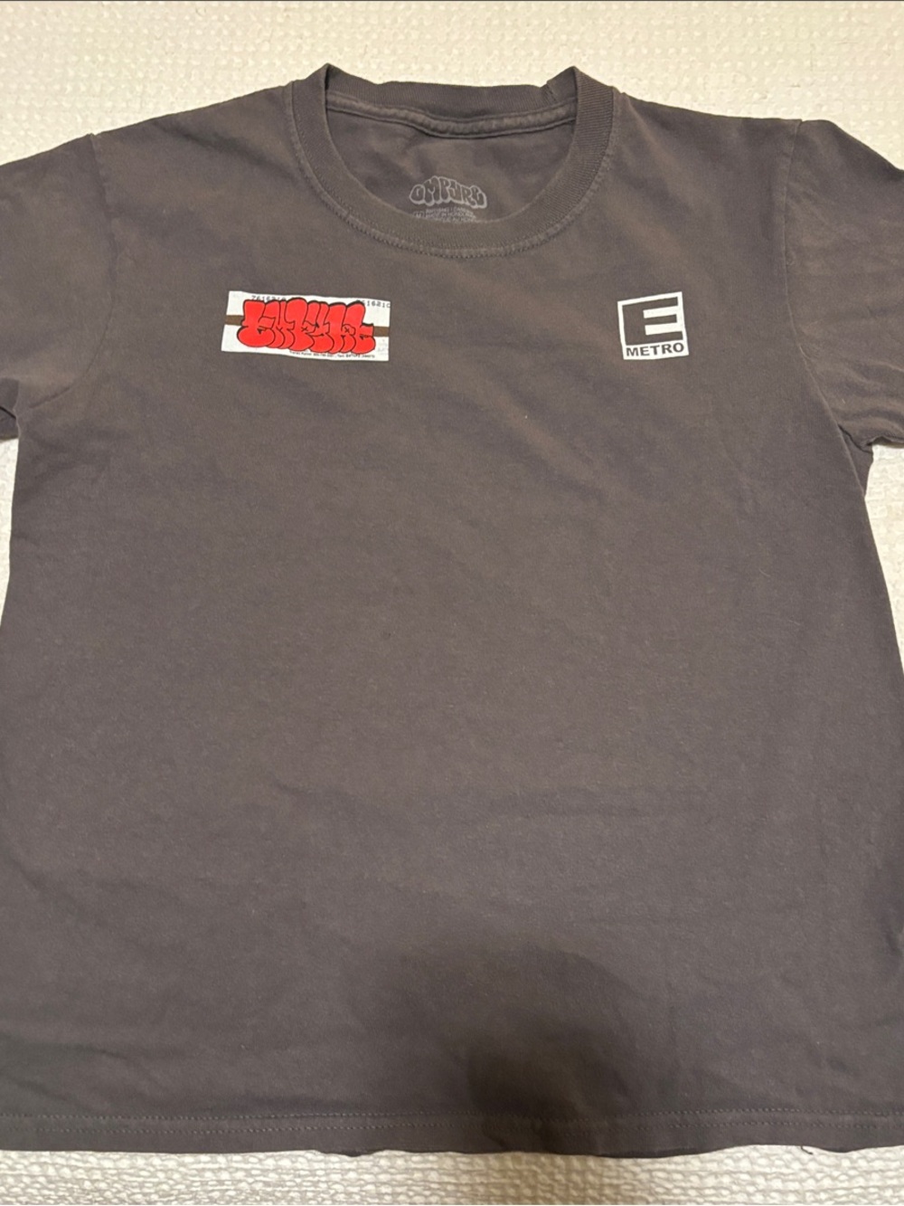 Empyre Charcoal Short Sleeve Tee Boys Medium